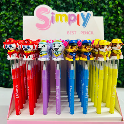 Paw Patrol Pencil (4 Pcs)