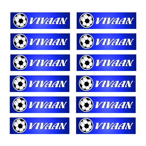 Football - Iron on Label
