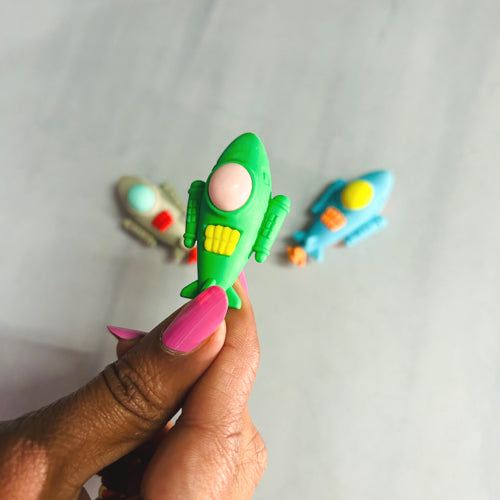 Aeroplane Eraser (Set of 3)