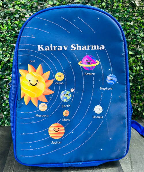 Space - Personalised School Bag