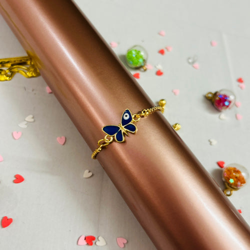 Evil Eye Butterfly Rakhi