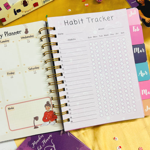 Floral Finesse - Personalised Planner