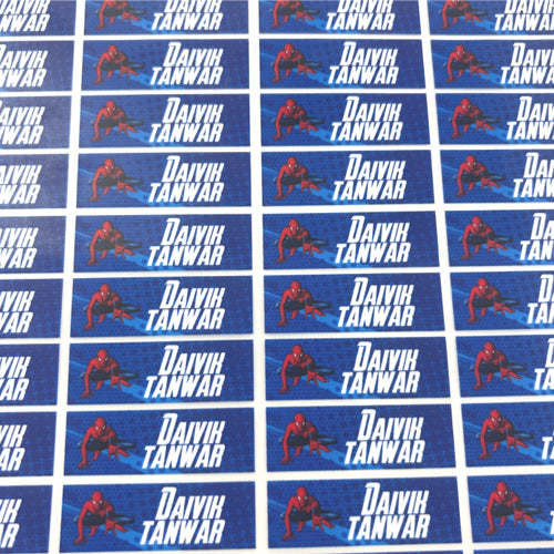 Spiderman - Iron on Label