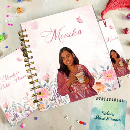Floral Finesse - Personalised Planner