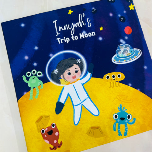 Trip to the Moon - Personalised Story Book