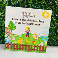 Secret Game of Hide & Seek - Personalised Story Book