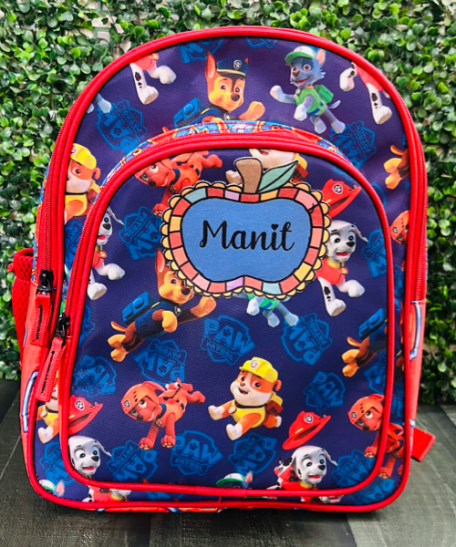 Paw Patrol - Personalised School Bag