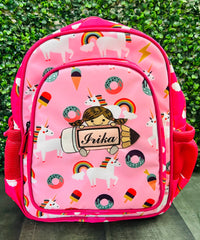 Unicorn - Personalised School Bag