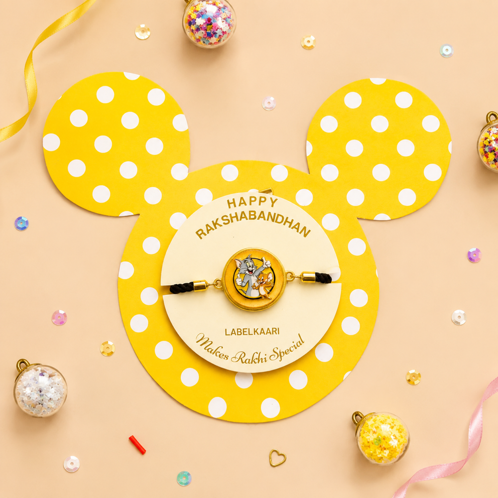 Tom and Jerry Spinner Rakhi
