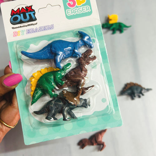 Dinosaur Erasers ( Set of 4)