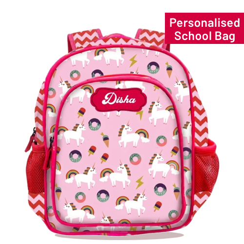 Unicorn - Personalised School Bag