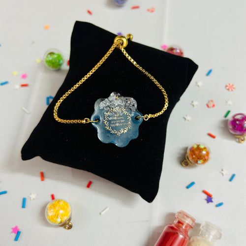 Resin Rakhi - Blue