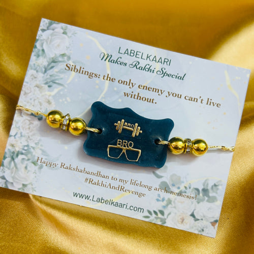 Resin Rakhi - Gym