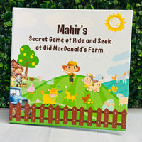 Secret Game of Hide & Seek - Personalised Story Book