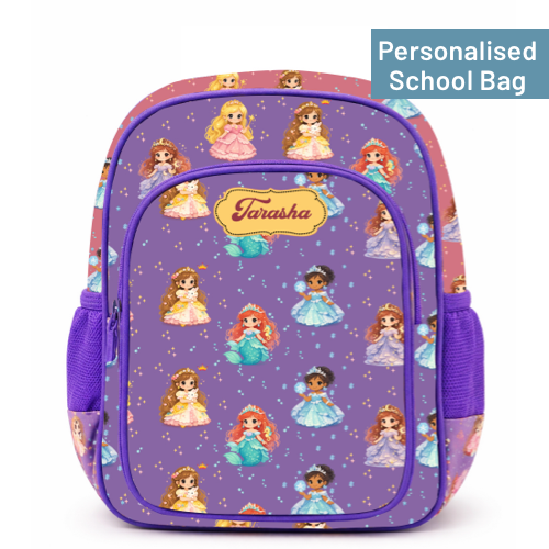 Princess - Personalised School Bag