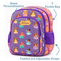 Princess - Personalised School Bag