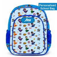 Superhero - Personalised School Bag