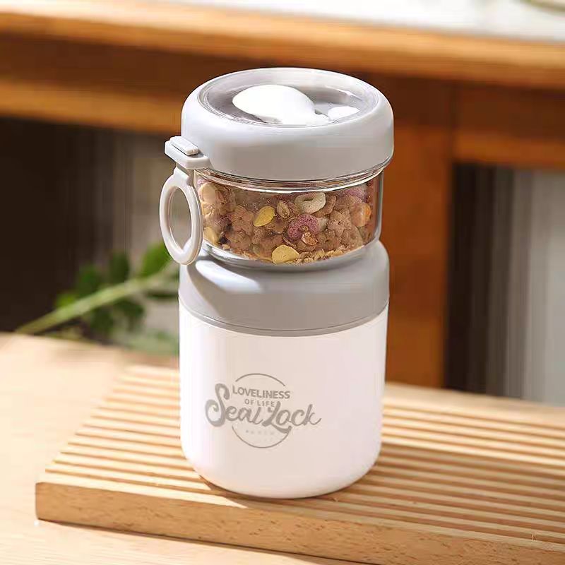 2 Compartment Stainless Steel Lunch Box