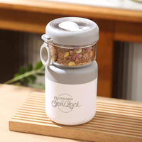 2 Compartment Stainless Steel Lunch Box